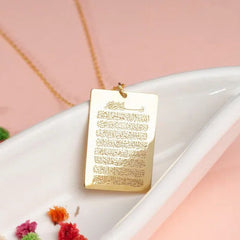 Ayatul Kursi Necklace for Ramadan Eid Gift