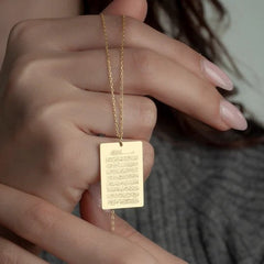 Ayatul Kursi Necklace for Ramadan Eid Gift