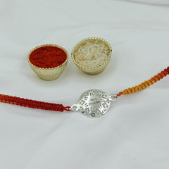 Best Brother Name Engraved Rakhi For Bhai
