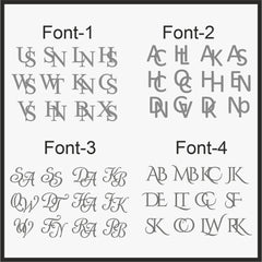 Custom Initials Letters Lapel Pin For Groom