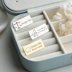 Custom Logo Label Brooch & Chef Jacket Lapel Pin