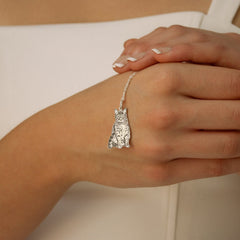 Custom Pet Portrait Necklace