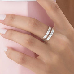 Custom Two & Three Name Engraved Ring