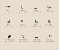 Customized Skinny Zodiac Sign Ring For Women