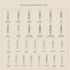 Customized Stacking Flower Band Ring