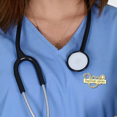Doctor Nurse Name Badge Brooch Pin