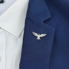Flying Eagle Lapel Pin for Men and Groom