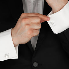 Personalized Handmade Initial Letter Cufflink