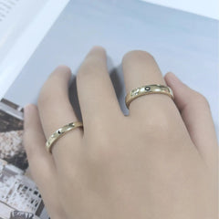 Sun & Moon Couple Promise Rings