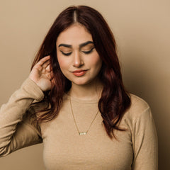 Shahada Bar Necklace - Jeluxa