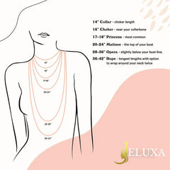 Custom Nella Multiple Name Necklace