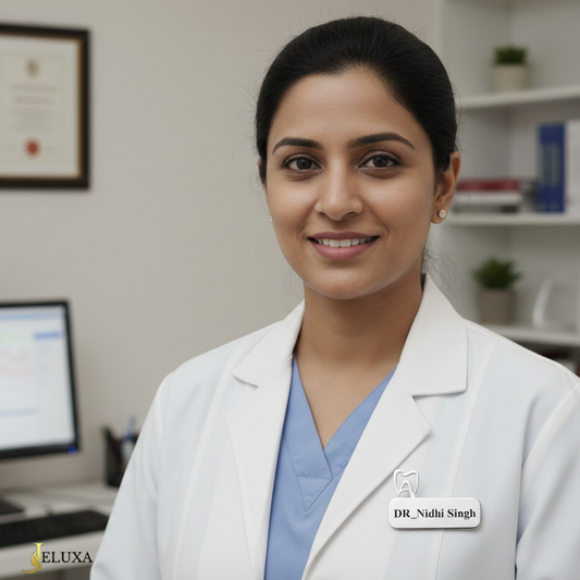 Personalized Dentis Name Brooch