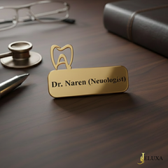 Personalized Dentis Name Brooch