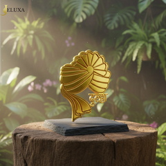 Personalized Groom-Dulha-Barati Wedding Brooch