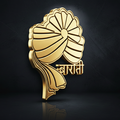 Personalized Groom-Dulha-Barati Wedding Brooch