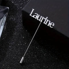 Personalized Custom Name Lapel Pin For Men
