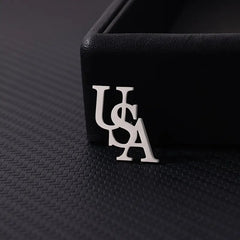 Personalized Custom Three Initial Brooch