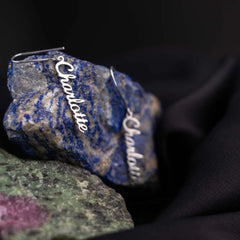 Personalized Custom Name Long Style Earring