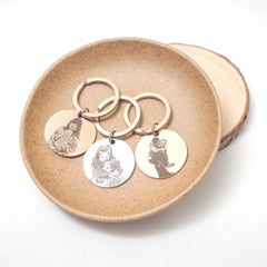 Personalized Custom Photo Keychain