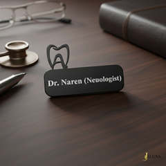 Personalized Dentis Name Brooch