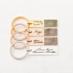 Personalized Fingerprint Keychain For Memorial Gift