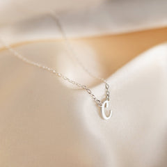 Personalized Grace Dainty Initial Necklace
