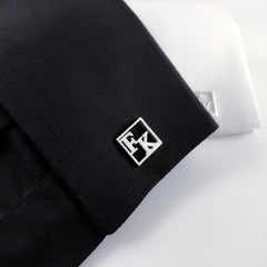 Personalized Initials Cuff Links For Father