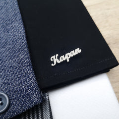 Personalized Unique Font Name Cufflinks
