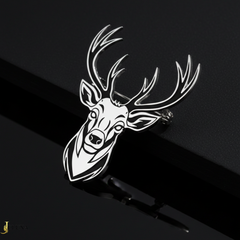 Royal Antler Deer Brooch