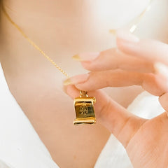 Scroll Allah Necklace