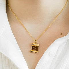 Scroll Allah Necklace