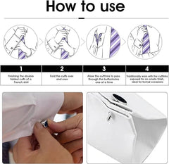 Four Leaf Clover - Personalized Engraved Initial Cufflinks