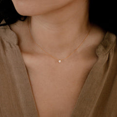 Dainty Diamond Necklace
