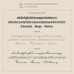 Custom Old English Dangling Name Earrings