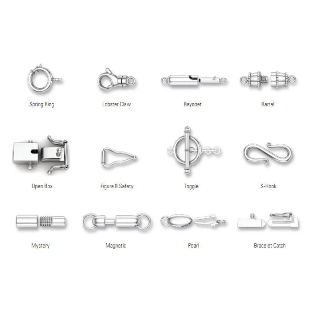 Claps's What are the different types of bracelet clasps and how do they work ...