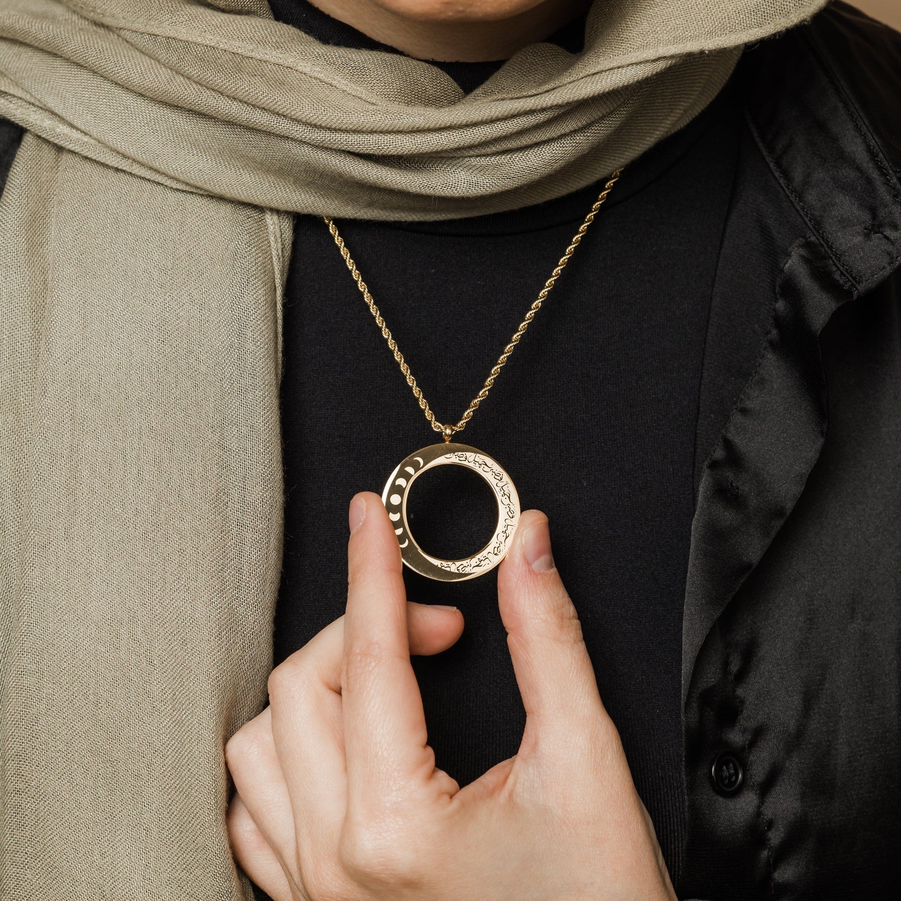 Beautiful Patience Moon Necklace | Women - Jeluxa