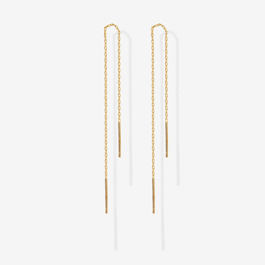 Celestial Chains Threader Earrings