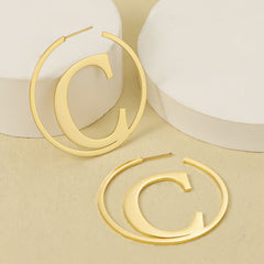 Custom Hoop Earrings