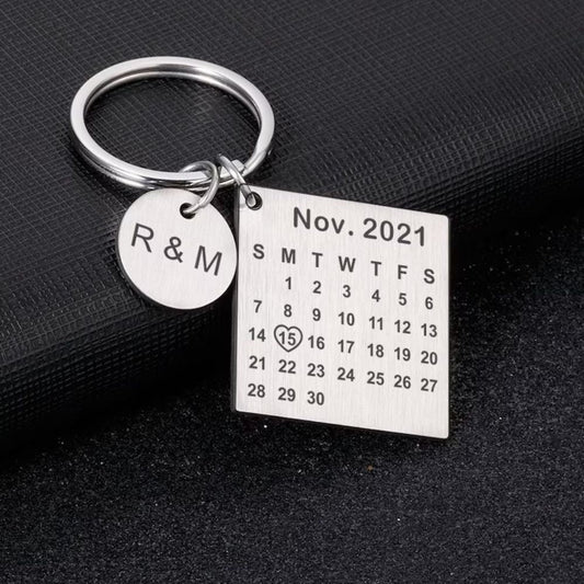 Custom Calendar Keychain