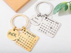 Custom Calendar Keychain