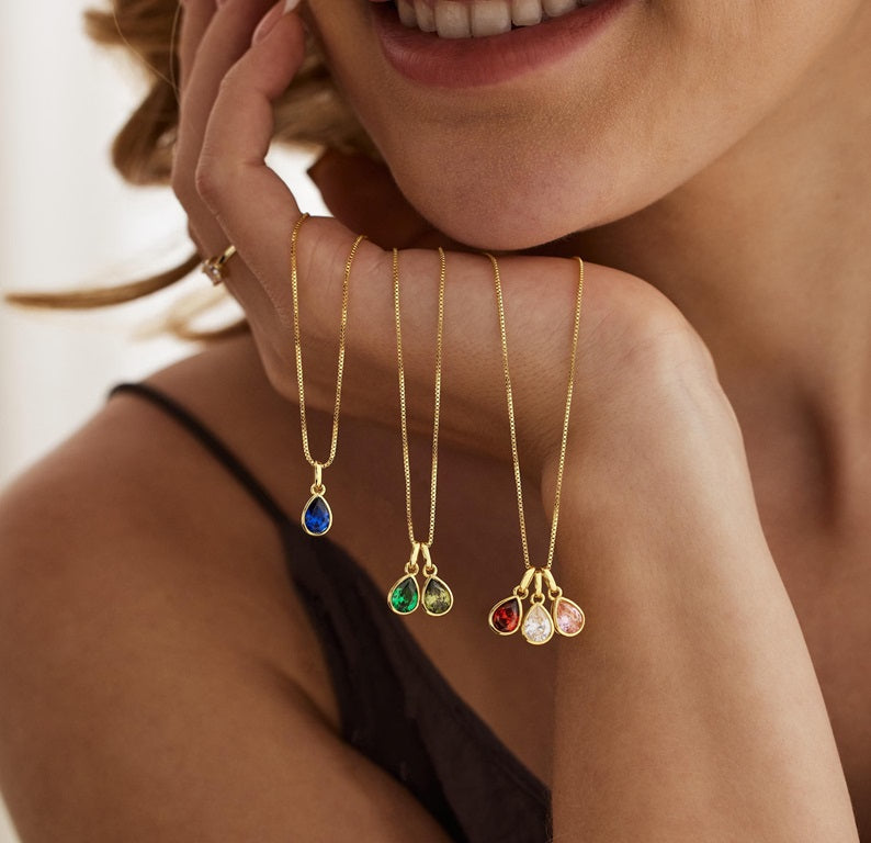 Customized Birthstone Necklace6