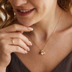 Customized Birthstone Necklace