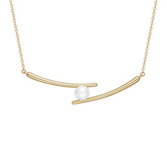 Elegant Chopsticks Clavicle Chain Necklace