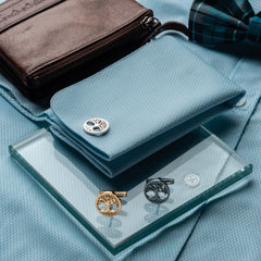 Elegant Gold Tree of Life Cufflinks