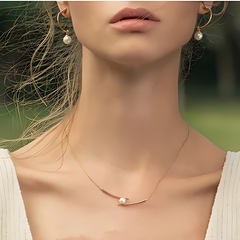 Elegant Chopsticks Clavicle Chain Necklace