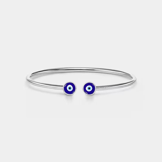 Evil Eye Nazar Bangle-Blue Eye Stacking Bracelet