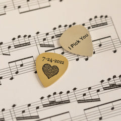 Fingerprint Guitar Pick