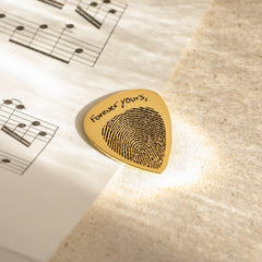 Fingerprint Guitar Pick