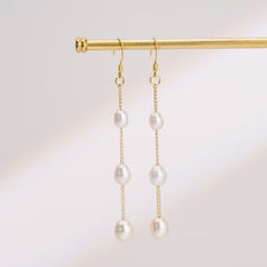 Freshwater Pearl Drop Earrings