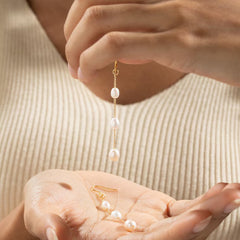 Freshwater Pearl Drop Earrings